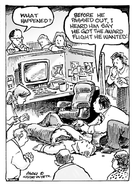 Frequent Flyer Funnies - Passed Out Frequent Flyer Funnies - Passed Out