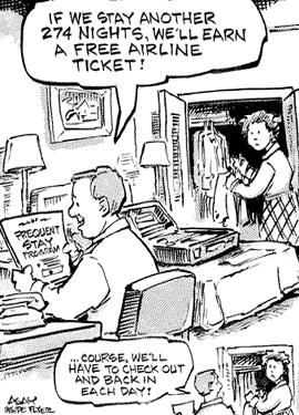 Frequent Flyer Funnies - Only 274 More Nights...