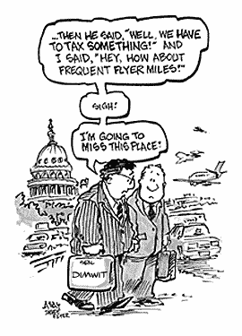 Frequent Flyer Funnies - Taxing Miles Frequent Flyer Funnies - Taxing Miles