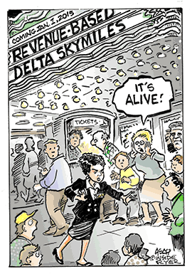 Frequent Flyer Funnies - It's Alive!