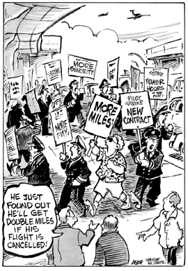 Frequent Flyer Funnies - Strike Frequent Flyer Funnies - Strike