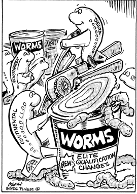 Frequent Flyer Funnies - Can of Worms