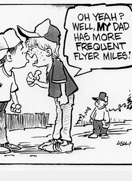 Frequent Flyer Funnies - Baseball Miles