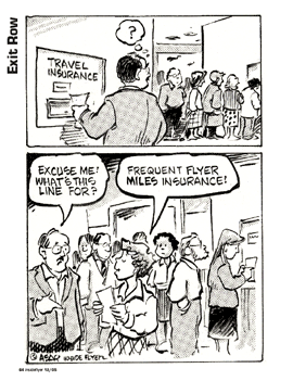 Frequent Flyer Funnies - Frequent Flyer Insurance