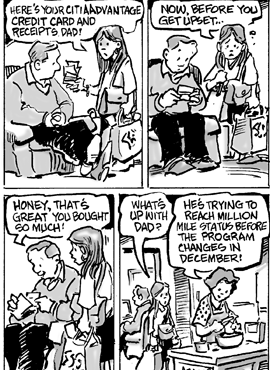 Frequent Flyer Funnies - Miles on Credit